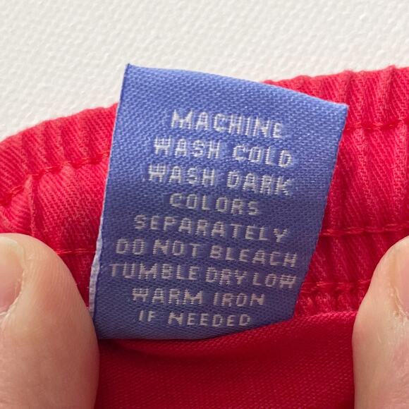 Paradise Bay Plus, Size 1X, Red Elastic Shorts - Picture 3 of 6